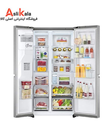 یخچال فریزر ساید بای ساید ال جی J348
